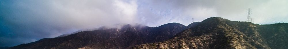 Duarte mountain skyline