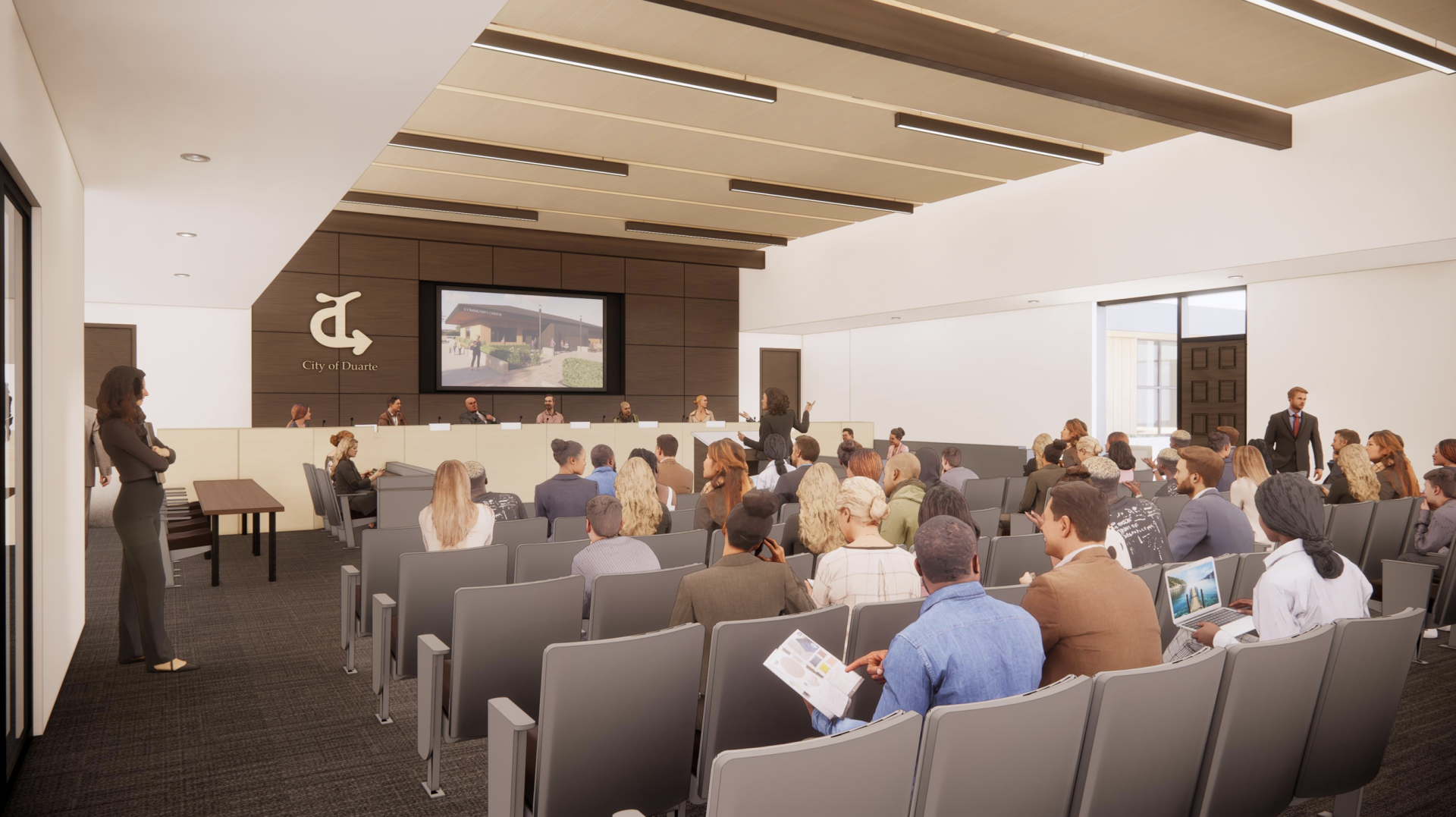 Council Chambers - Interior 1